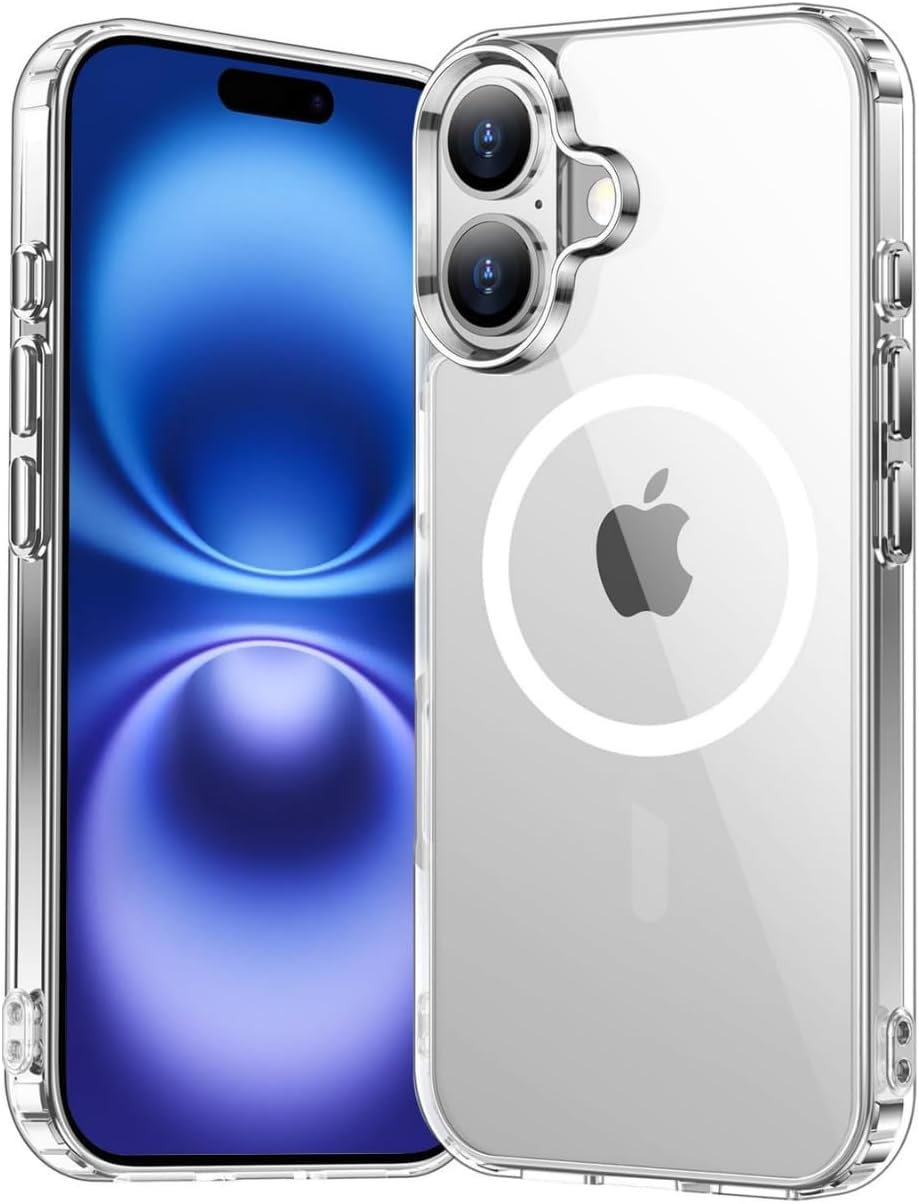 iPhone 16 MagSafe şeffaf kılıf