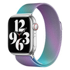 Apple Watch Uyumlu Metal Kordon – Colorful