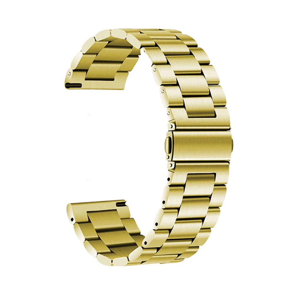 20mm Metal Akıllı Saat Kordonu – Gold