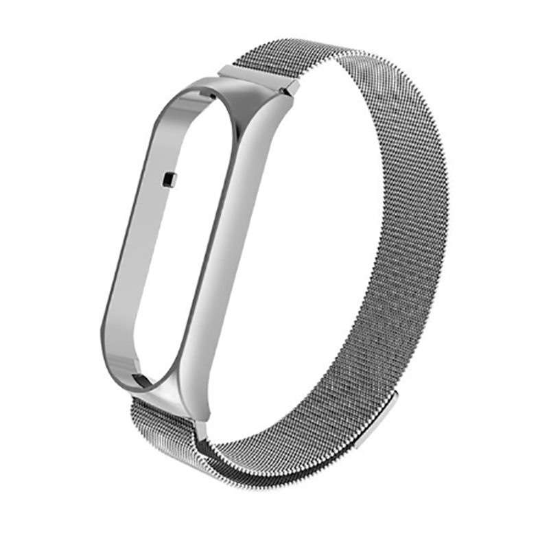 Xiaomi Mi Band 6 / Xiaomi Mi Band 5 Uyumlu Metal Kordon – NO1