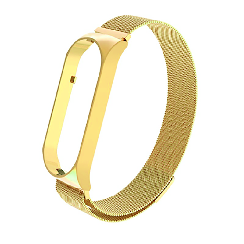Xiaomi Mi Band 6 / Xiaomi Mi Band 5 Uyumlu Metal Kordon – NO4