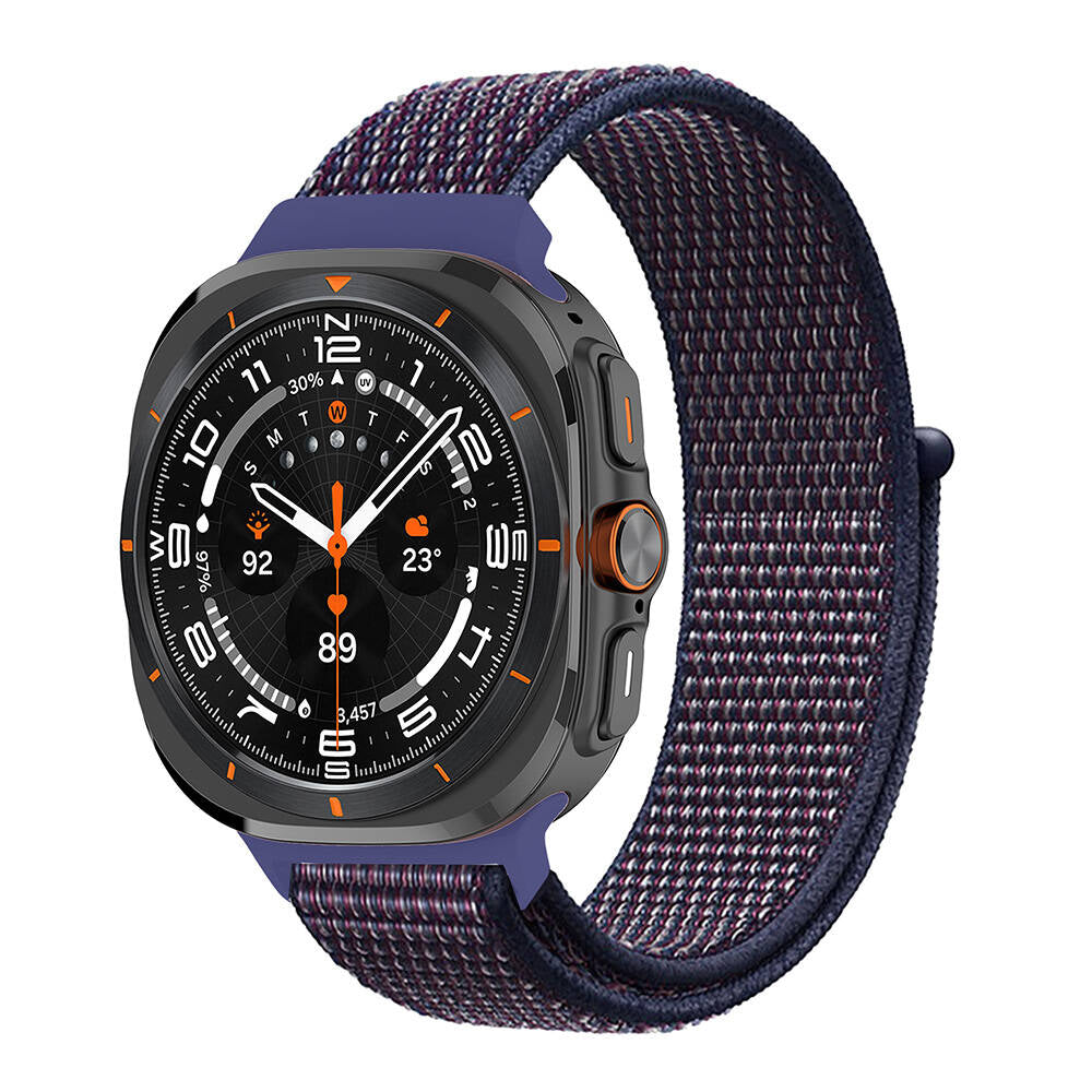 Galaxy Watch Ultra 47mm Uyumlu Hasır Kordon – İndigo