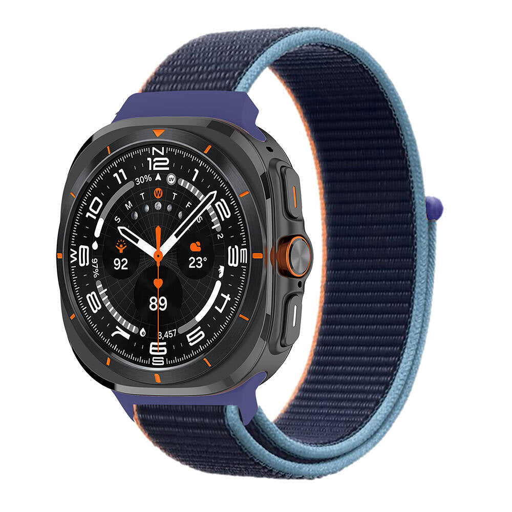 Galaxy Watch Ultra 47mm Uyumlu Hasır Kordon – Lacivert