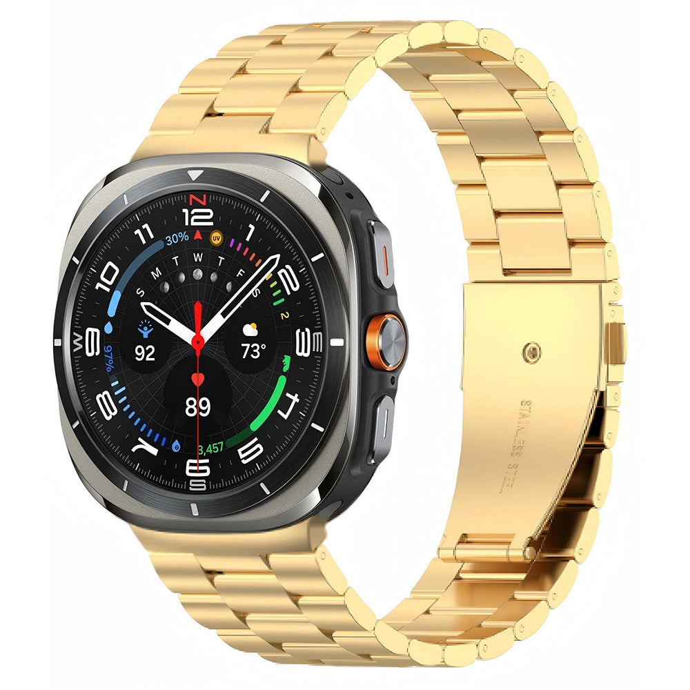 Galaxy Watch 8 Uyumlu Metal Kordon – Gold