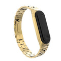 Xiaomi Mi Band 6 / Xiaomi Mi Band 5 Uyumlu Metal Kordon – Gold
