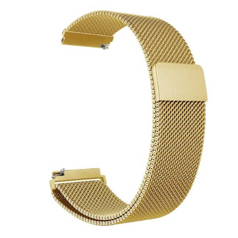 20mm Metal Akıllı Saat Kordonu – Gold