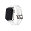 Apple Watch Uyumlu Şeffaf Silikon Kordon – Renksiz