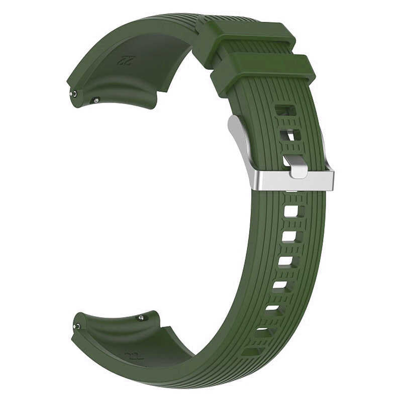 20mm Silikon Akıllı Saat Kordonu – NO10