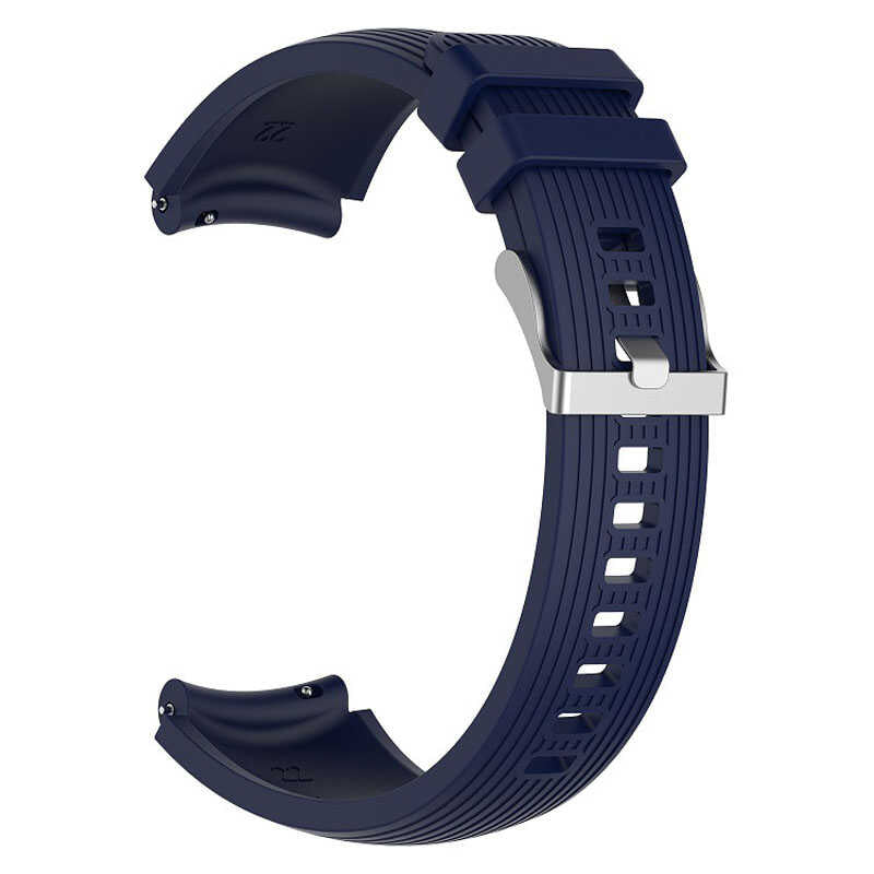 20mm Silikon Akıllı Saat Kordonu – NO6
