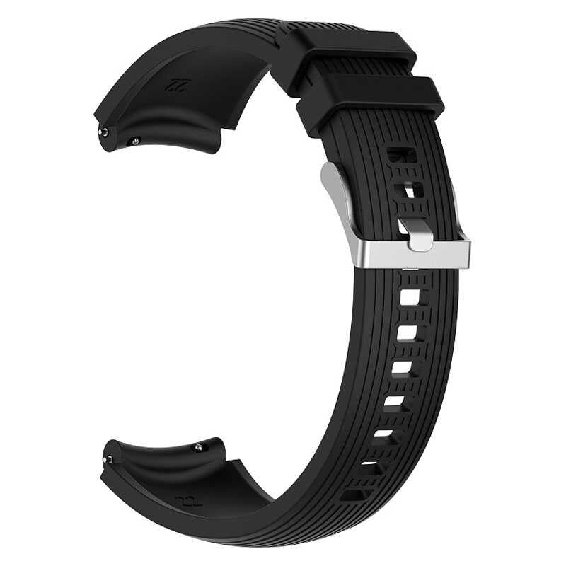 20mm Silikon Akıllı Saat Kordonu – NO8