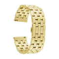 22mm Metal Akıllı Saat Kordonu – Gold