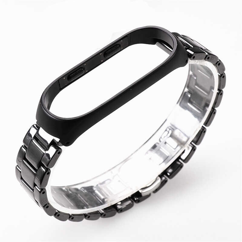 Xiaomi Mi Band 4 / Xiaomi Mi Band 3 Uyumlu Metal Kordon