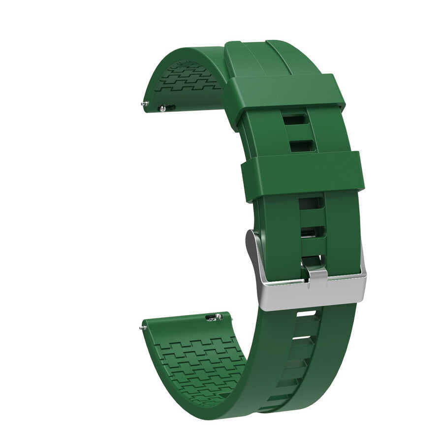 22mm Silikon Akıllı Saat Kordonu