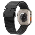 Apple Watch Uyumlu Metal Hasır Kordon