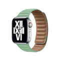 Apple Watch Uyumlu Deri Kordon – Açık Yeşil