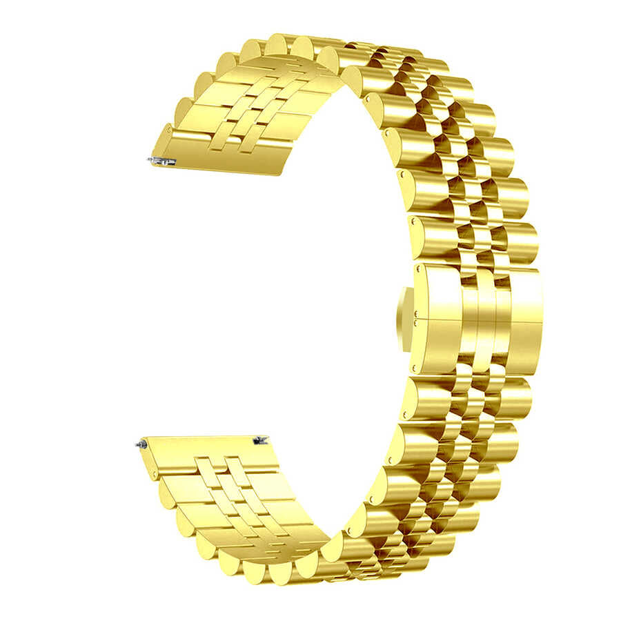 20mm Metal Akıllı Saat Kordonu – Gold