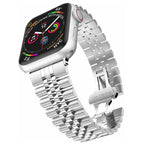 Apple Watch Uyumlu Metal Kordon