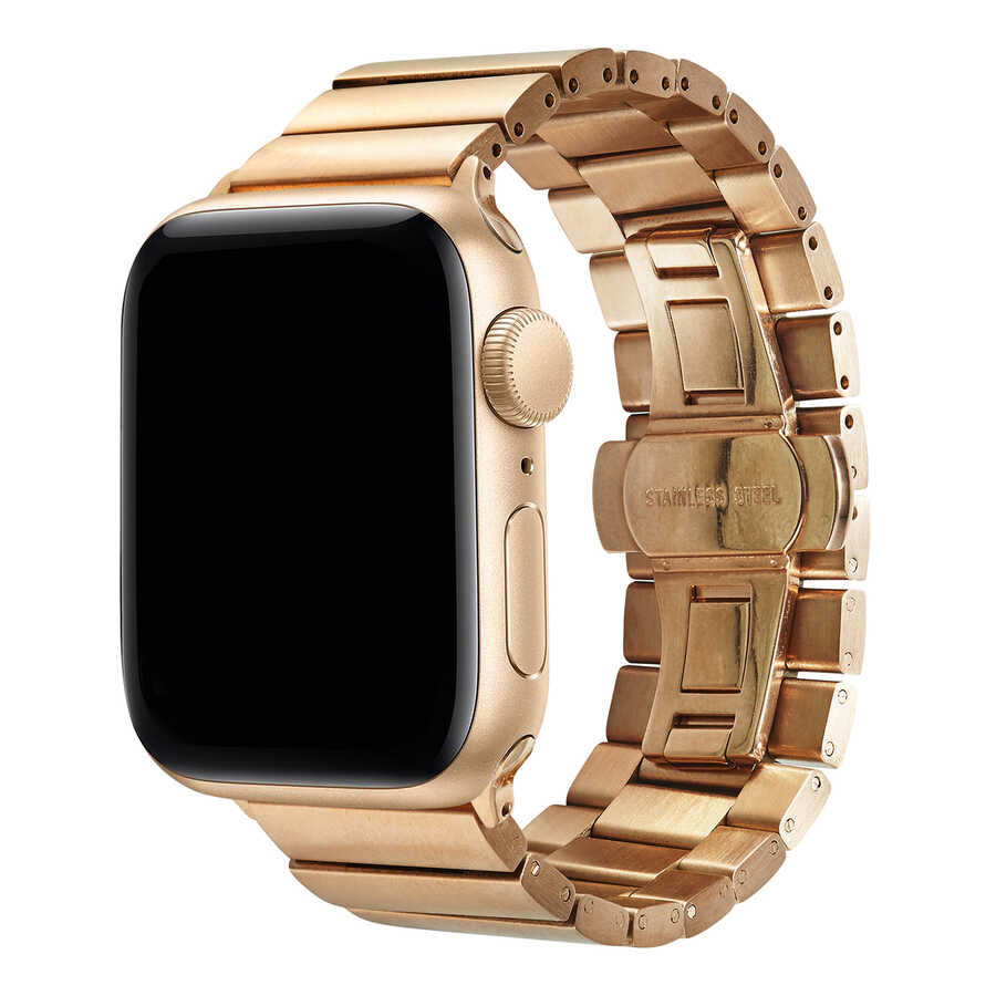 Apple Watch Uyumlu Metal Kordon