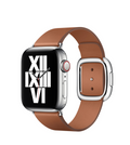 Apple Watch Uyumlu Deri Kordon – Kahverengi