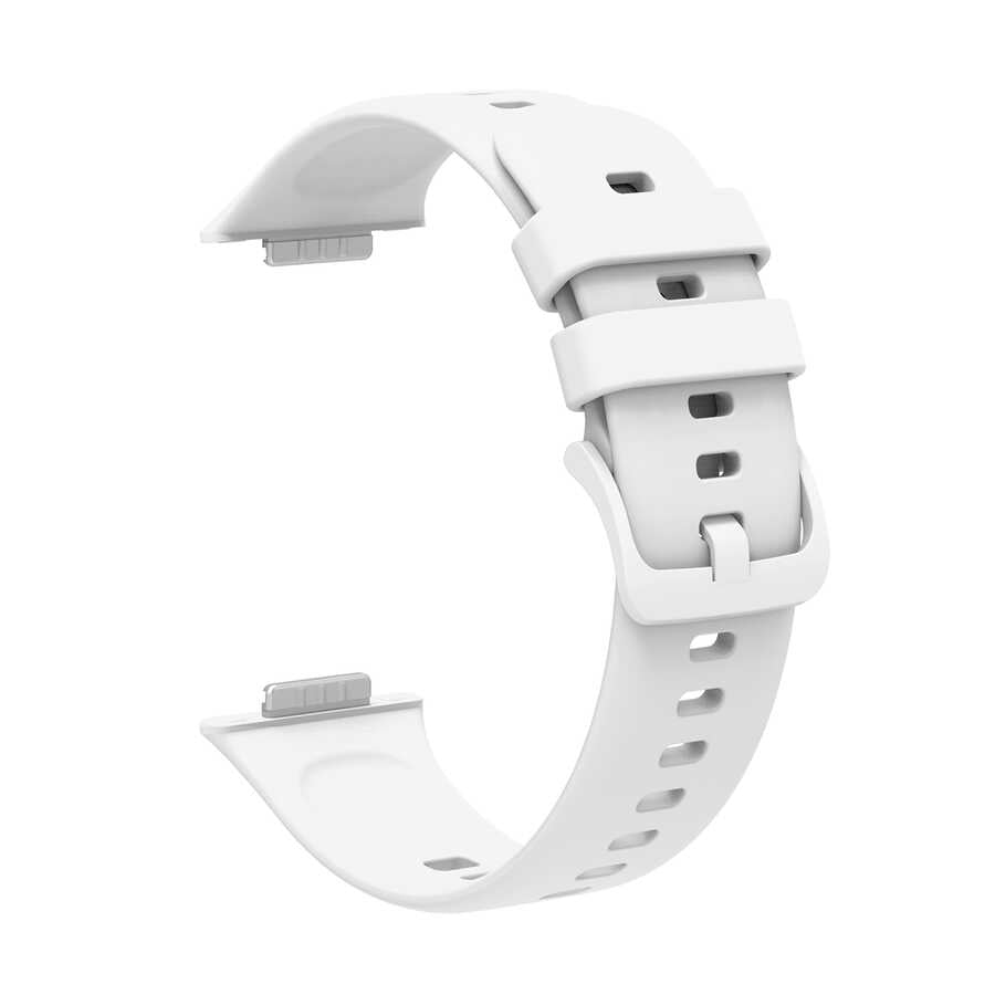 Huawei Watch Fit 2 Uyumlu Silikon Kordon – Beyaz
