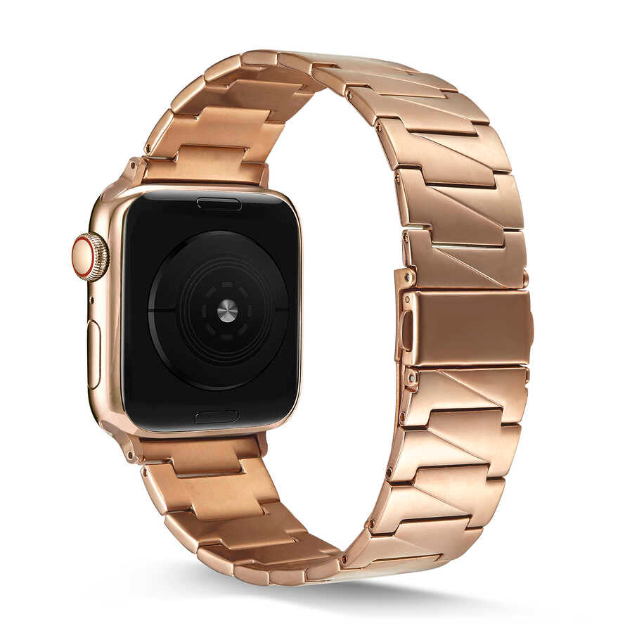 Apple Watch Uyumlu Metal Kordon