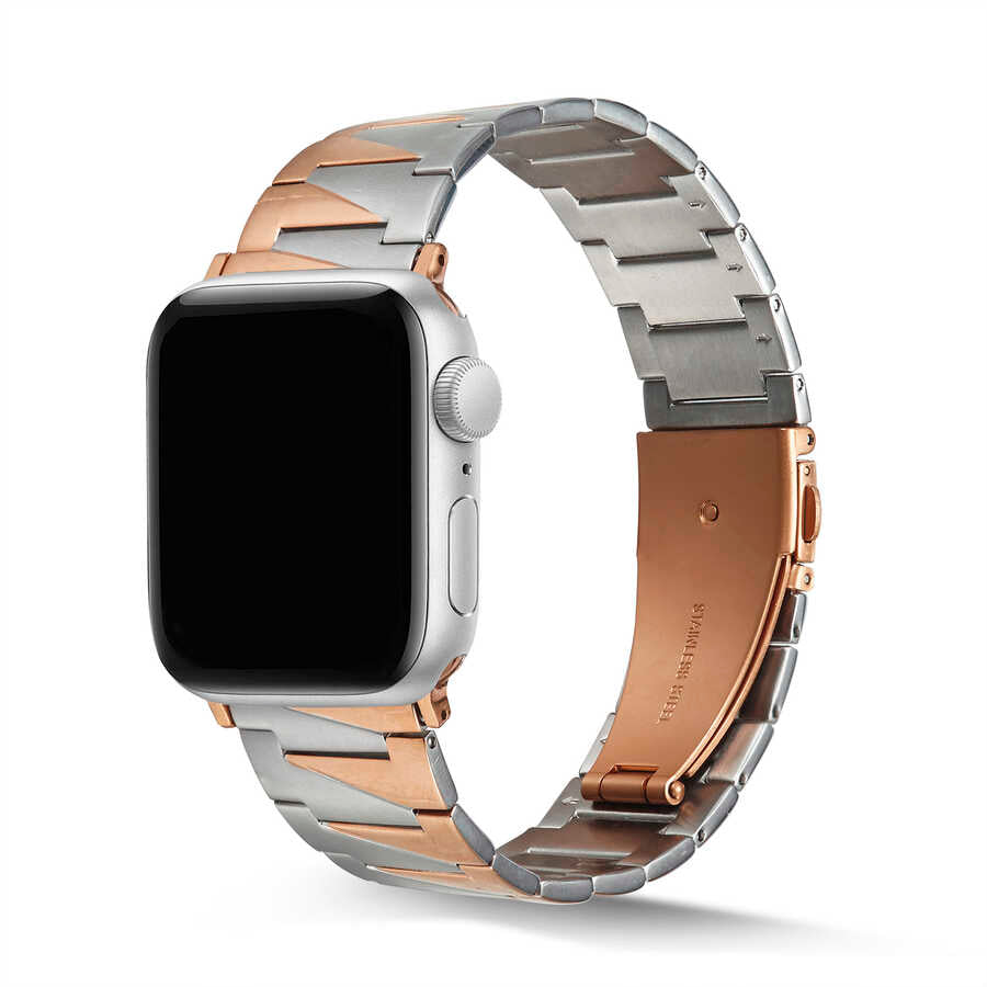 Apple Watch Uyumlu Metal Kordon
