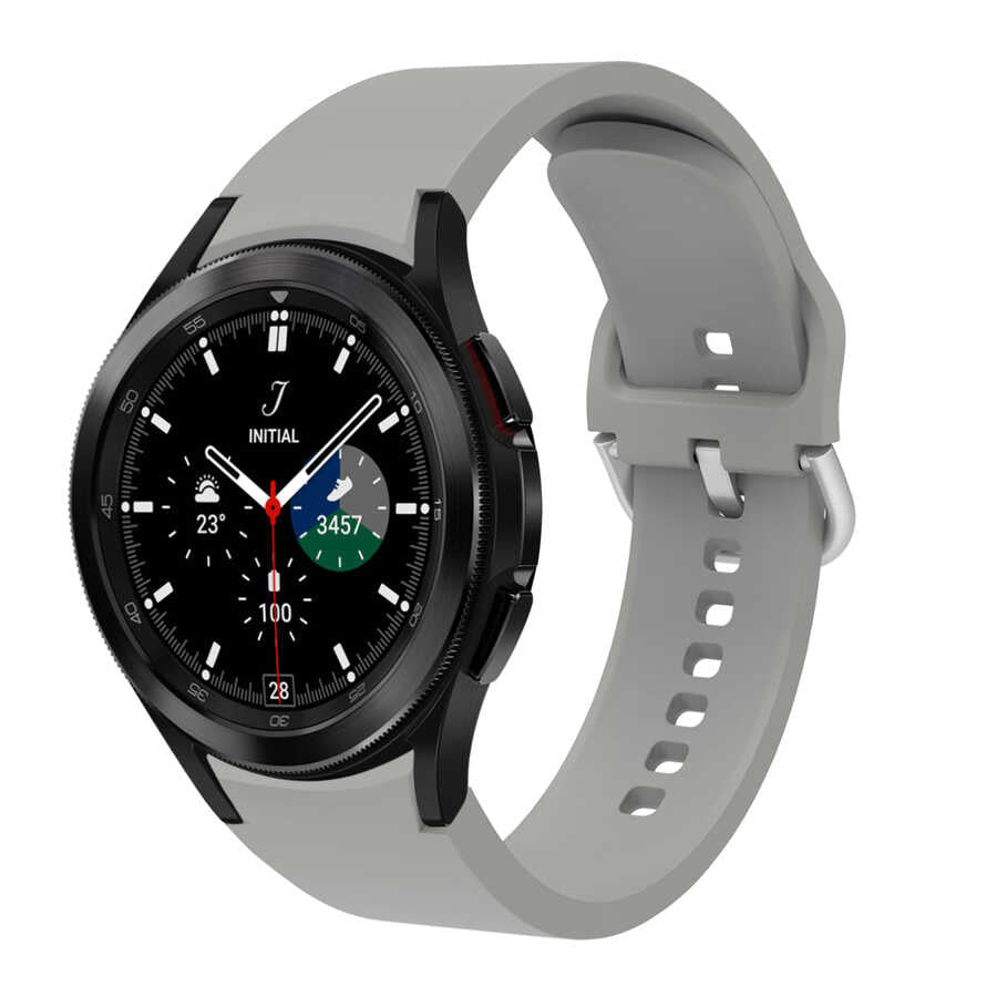 Galaxy Watch 4 Classic 46mm ve Diğer Modellerle Uyumlu Silikon Kordon
