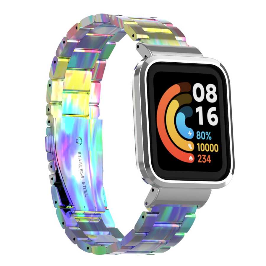 Xiaomi Redmi Watch (Mi Watch Lite) Uyumlu Metal Kordon