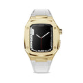 Apple Watch Uyumlu Kordon – Beyaz-Gold