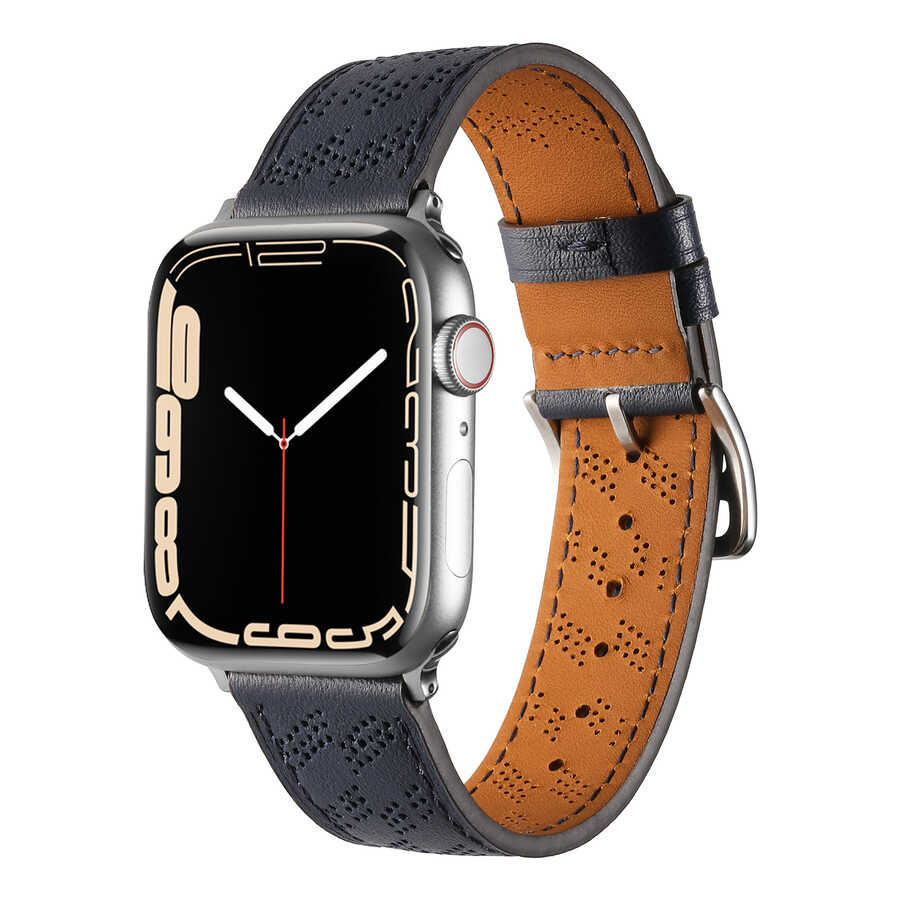 Apple Watch Uyumlu PU Deri Kordon
