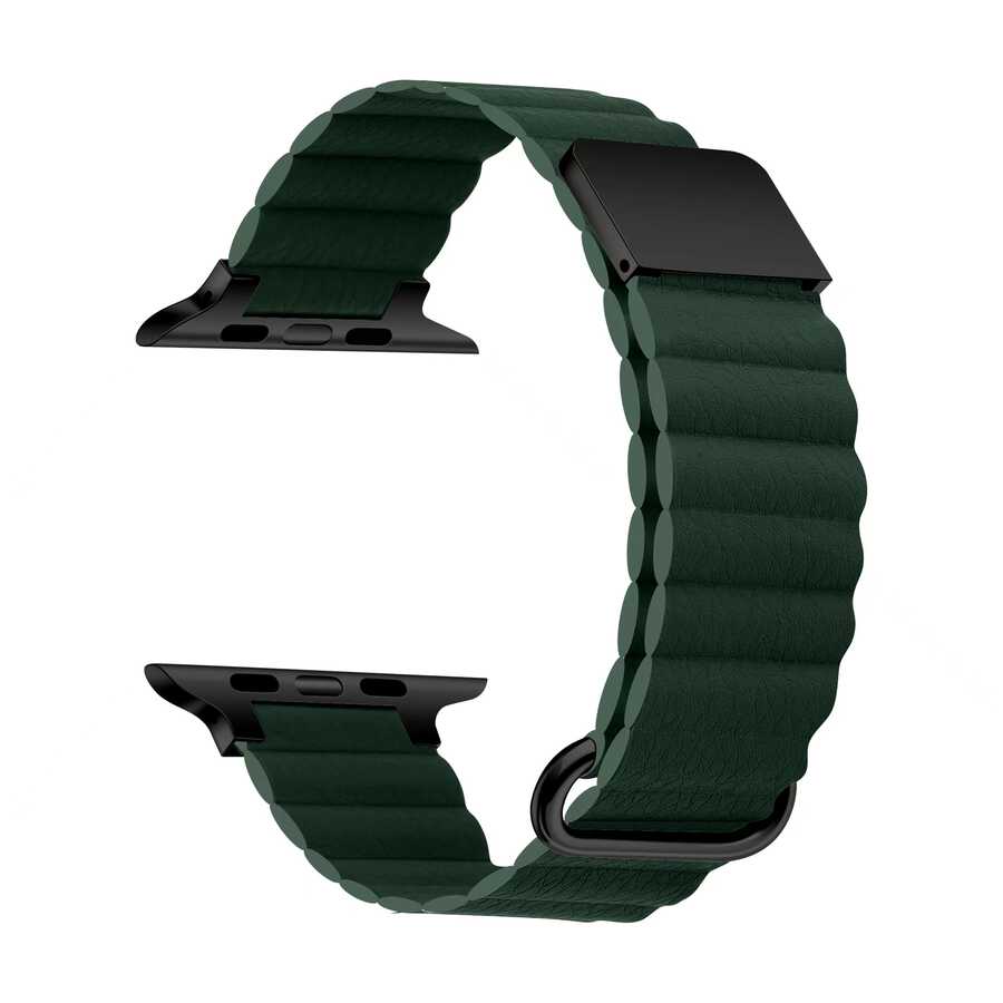 Apple Watch Uyumlu PU Deri Kordon