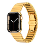 Apple Watch Uyumlu Metal Kordon – Gold