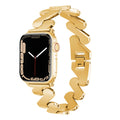 Apple Watch Uyumlu Metal Kordon – Gold