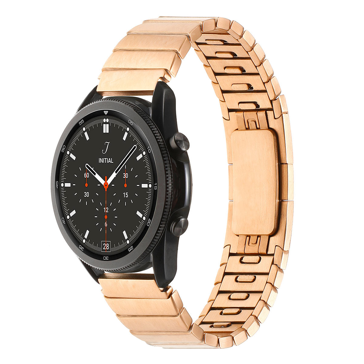 22mm Metal Akıllı Saat Kordonu – Rose Gold