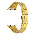 Apple Watch Uyumlu Metal Kordon – Gold