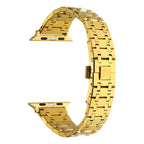 Apple Watch Uyumlu Metal Kordon – Gold