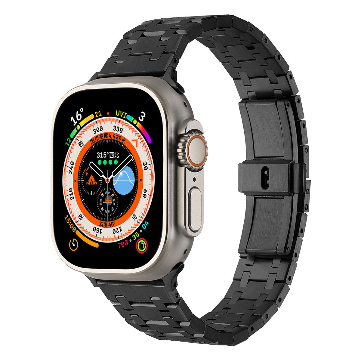 Apple Watch Uyumlu Metal Kordon