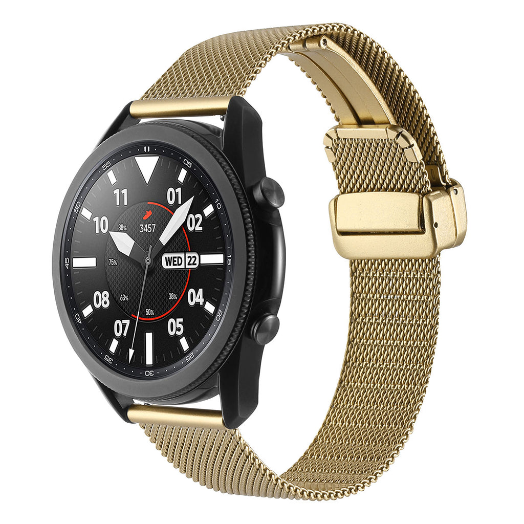 22mm Metal Akıllı Saat Kordonu – Gold