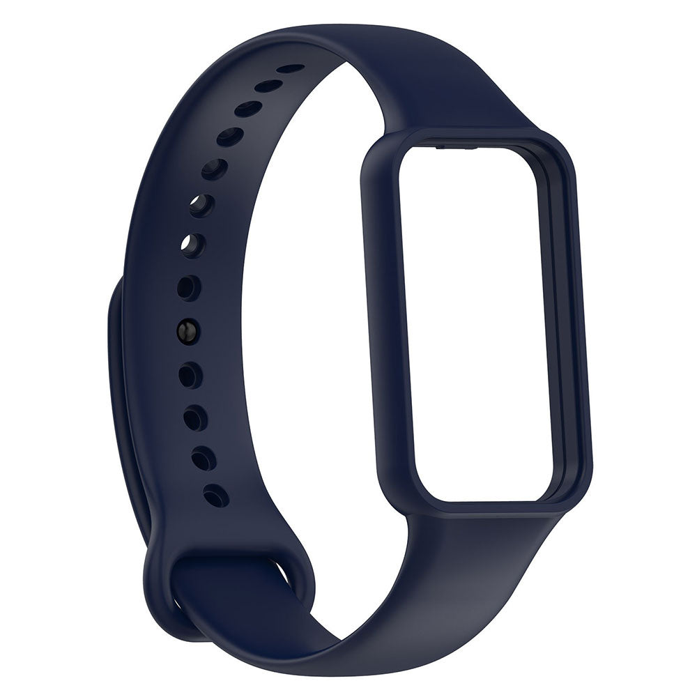 Xiaomi Redmi Smart Band 2 / Xiaomi Amazfit Band 7 Uyumlu Silikon Kordon – Lacivert