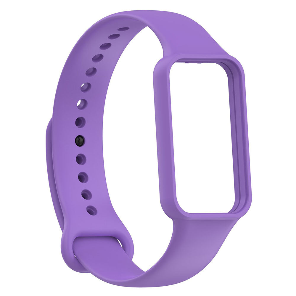 Xiaomi Redmi Smart Band 2 / Xiaomi Amazfit Band 7 Uyumlu Silikon Kordon – Mor