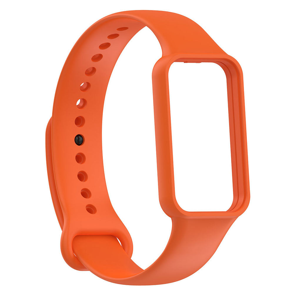 Xiaomi Redmi Smart Band 2 / Xiaomi Amazfit Band 7 Uyumlu Silikon Kordon – Turuncu