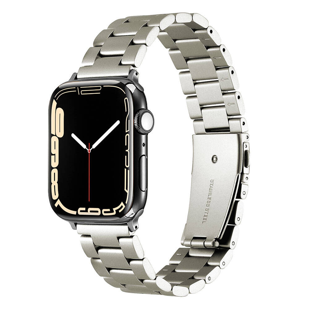 Apple Watch Uyumlu Metal Kordon