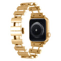 Apple Watch Uyumlu Metal Kordon – Gold