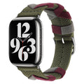 Apple Watch Uyumlu Sarmal Örgü Tasarımlı Kordon – Haki