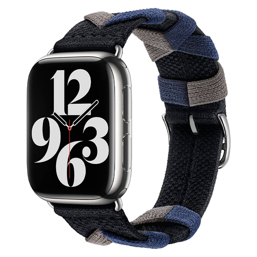 Apple Watch Uyumlu Sarmal Örgü Tasarımlı Kordon