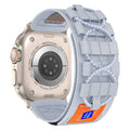 Apple Watch Uyumlu Hasır Kordon – Gri