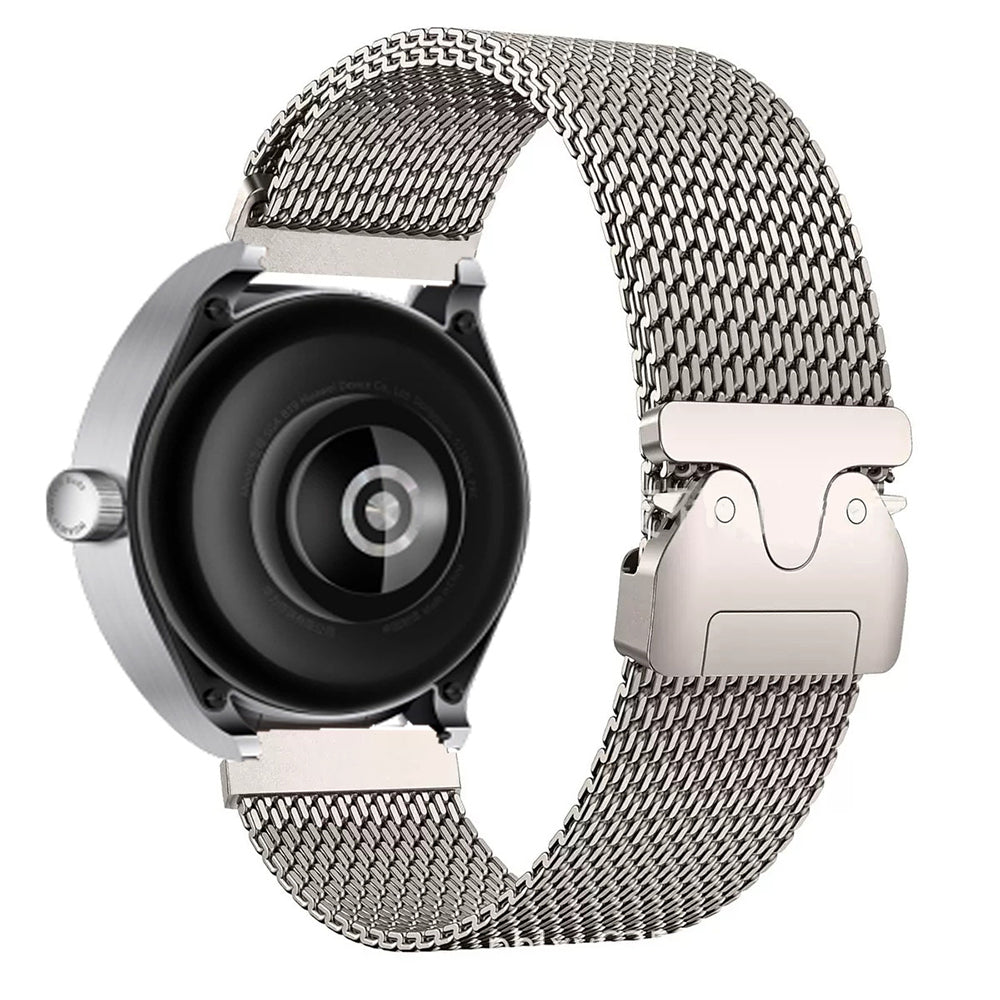 22mm Titanyum Hasır Akıllı Saat Kordonu – Titanyum