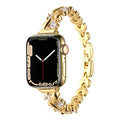 Apple Watch Uyumlu Metal Kordon – Gold