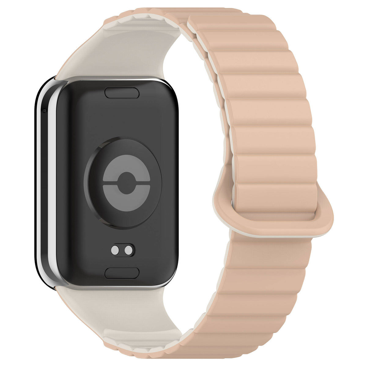 Xiaomi Mi Band 8 Pro / Xiaomi Redmi Watch 4 Uyumlu Silikon Kordon – Pudra