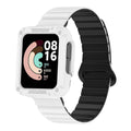 Xiaomi Redmi Watch 2 / Xiaomi Redmi Watch 1 Uyumlu Silikon Kordon – Beyaz-Siyah